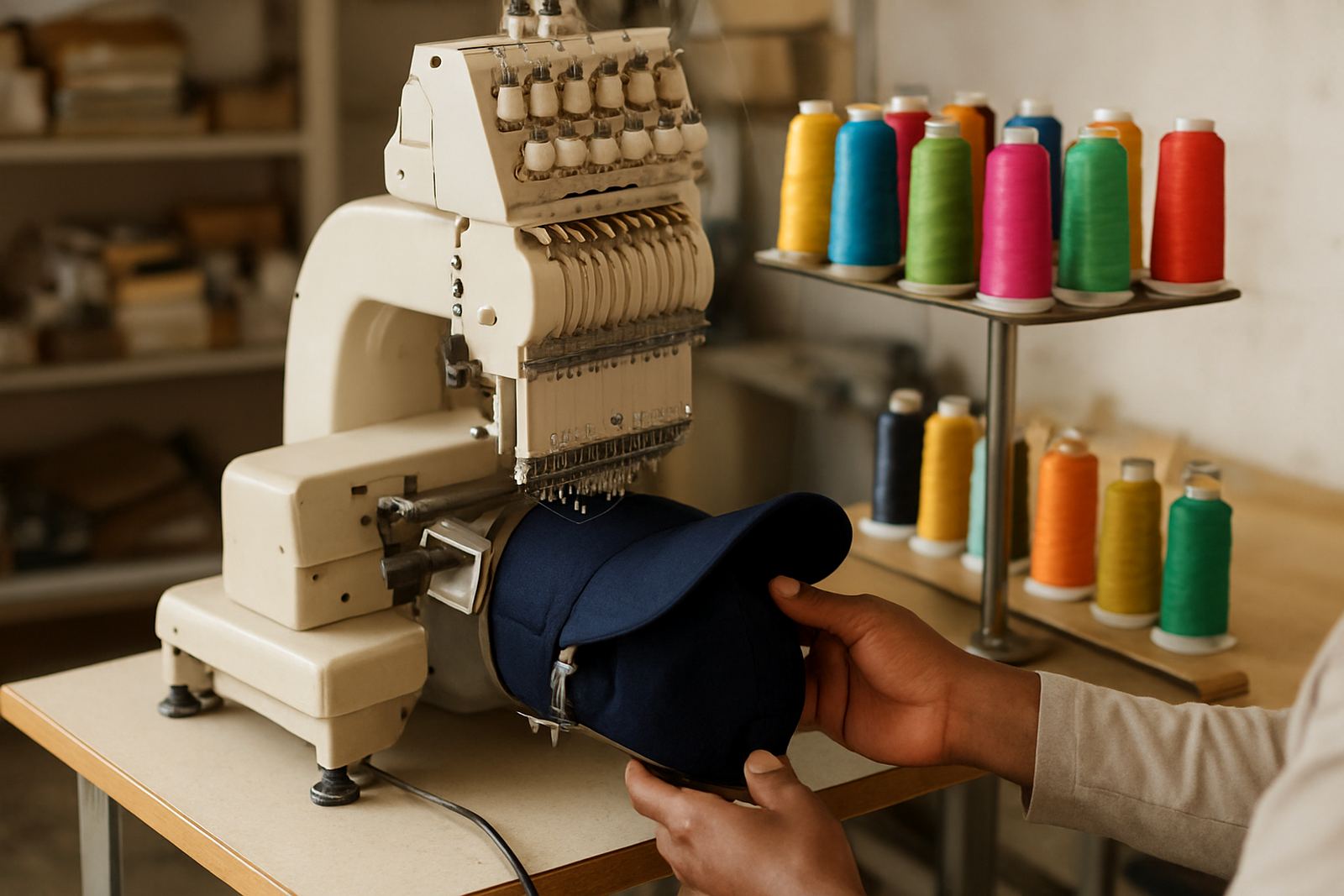 Single Head Embroidery