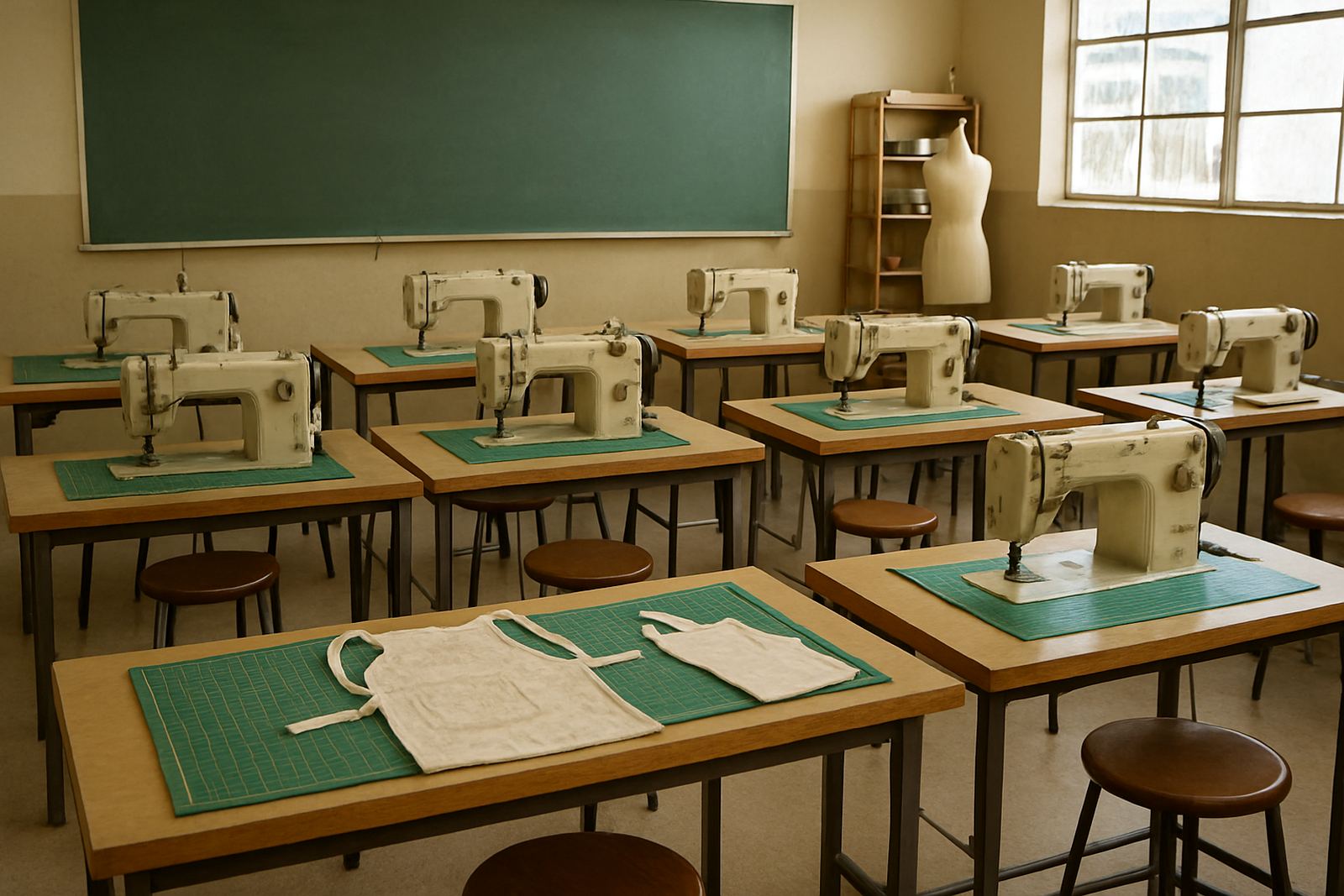 School Sewing Rooms